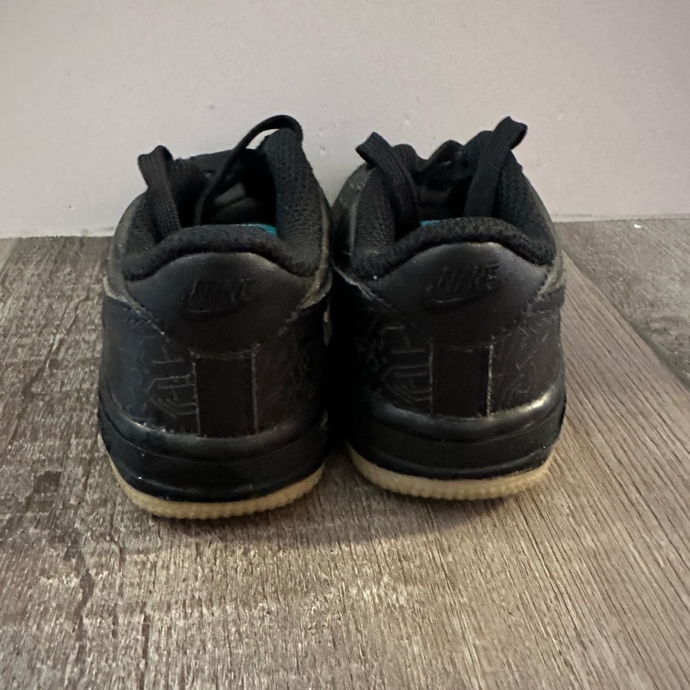 Nike Air Force 1 07 Low Space Jam Computer Chip Size 7C DN1438 Black Toddler - Picture 4 of 5